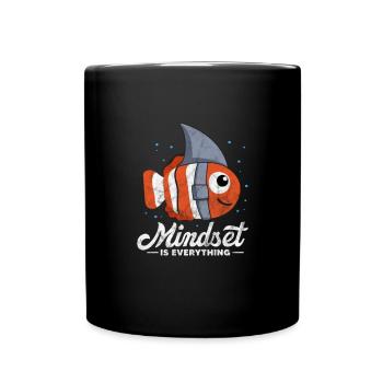 Motivation Motivieren Karriere Spruch Geschenk - Tasse einfarbig - Schwarz - Vorne