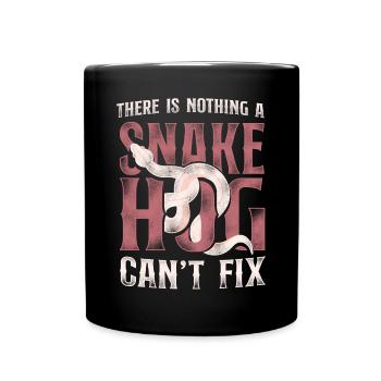 Snake Serpent Vintage There Is - Full Colour Mug - black - Front