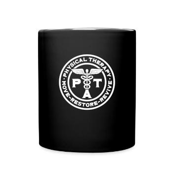 Physiotherapist - Full Colour Mug - black - Front
