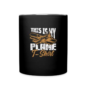 Pilote - Mug uni - noir - Devant