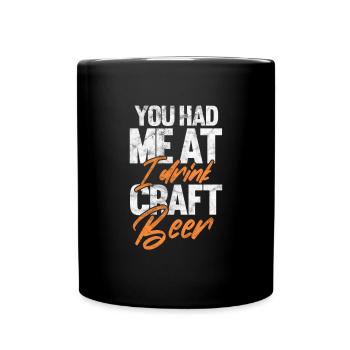 Beer Alcohol Drinking JGA Beer Mug Drinking Gift - Full Colour Mug - black - Front