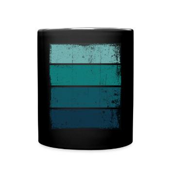 Background Grunge Sea Diving Marine - Full Colour Mug - black - Front