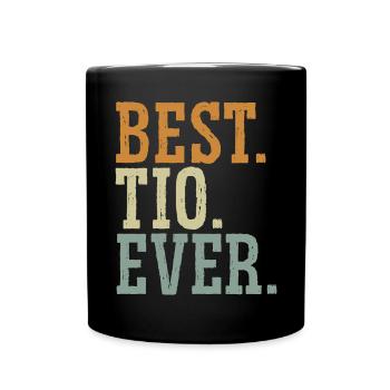 Best Tio Ever Proud Uncle Best Uncle Ever - Full Colour Mug - black - Front