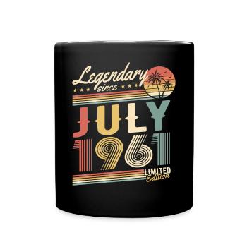 Legendary Since July 1961 Limited Edition - Tasse einfarbig - Schwarz - Vorne