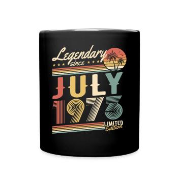 Legendary Since July 1973 Limited Edition - Tasse einfarbig - Schwarz - Vorne