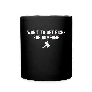 Cadeau Tshirt de la fête des pères Papa Papa Papa Papa Papa Papa Papa - Mug uni - noir - Devant