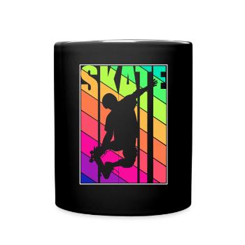 Skateboard - Skate - Mug uni - noir - Devant