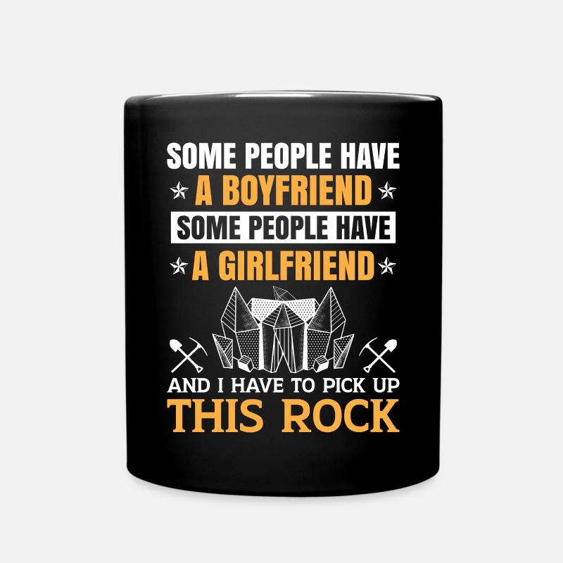 Géologue Géologue Fossiles - Mug uni - noir