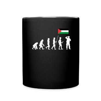 Palestine Gift Free Palestine Gaza Strip - Full Colour Mug - black - Front