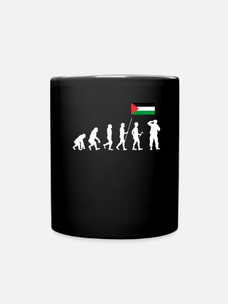 Palestine Gift Free Palestine Gaza Strip - Full Colour Mug - black