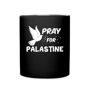 Palestine - Mug uni - noir - Devant