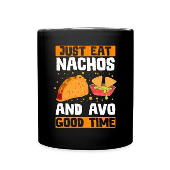 Taco Tshirt Tuesday Mexiko Cinco De Mayo - Tasse einfarbig - Schwarz - Vorne
