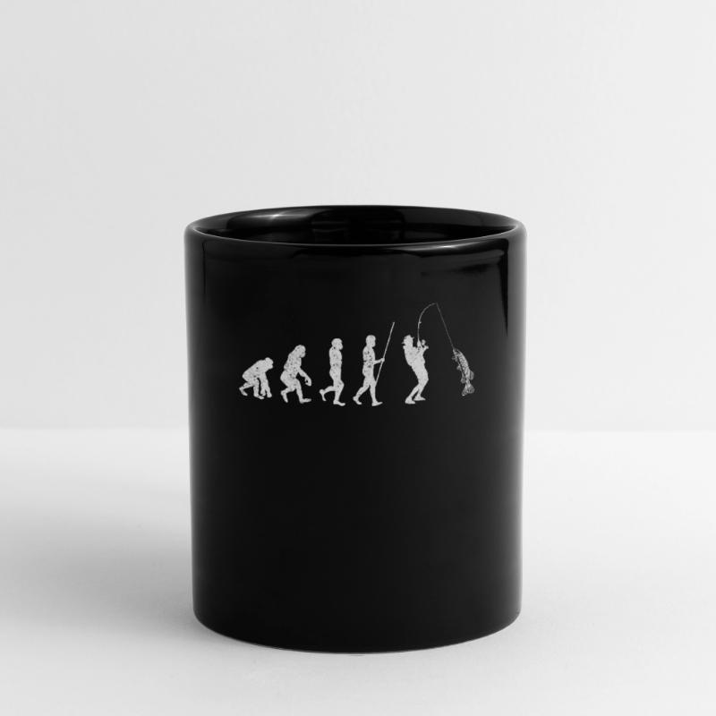 Évolution de l'orphie Évolution de la pêche à l'orphie Mug uni
