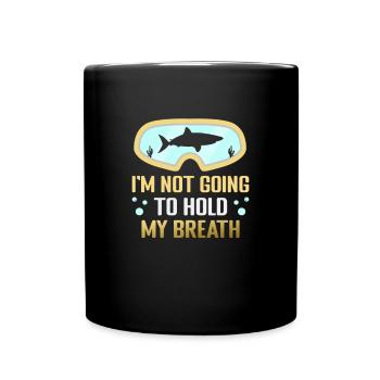 Instructeur de conception de plongée sous-marine Snorkeling - Mug uni - noir - Devant