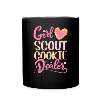 Cupcake Design für Konditor | Cupcake Dealer - Tasse einfarbig - Schwarz - Vorne