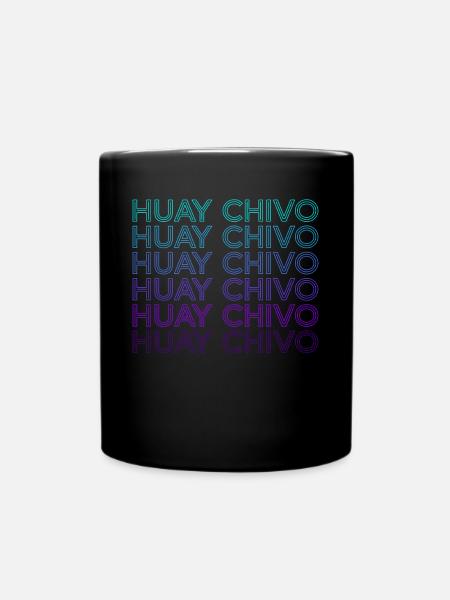 Huay Chivo Maya-Mythologie Maya Azteken Retro - Tasse einfarbig - Schwarz