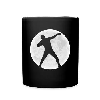 Moon Shot Put Shirt Gift - Full Colour Mug - black - Front