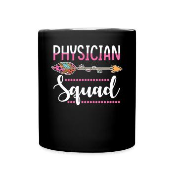 Doctor Team Women Group - Full Colour Mug - black - Front