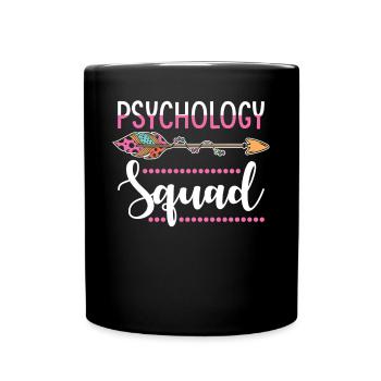 Psychologin Physchologie Frauen Gruppe - Tasse einfarbig - Schwarz - Vorne