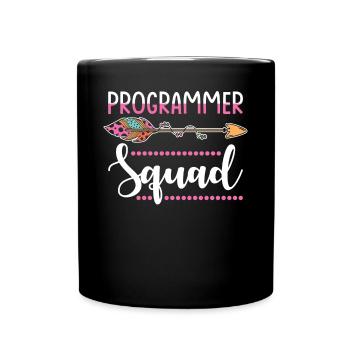 Programmer Group Women Team - Full Colour Mug - black - Front