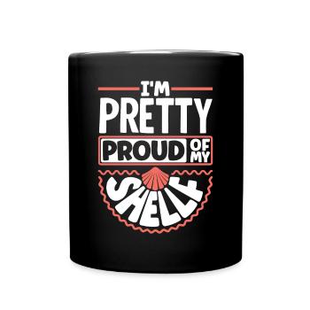 Marine Biology Marine Biologist Science Proud Of - Tasse einfarbig - Schwarz - Vorne