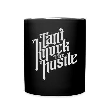 Hustle Business Freedom Travail acharné Poursuite de rêve - Mug uni - noir - Devant