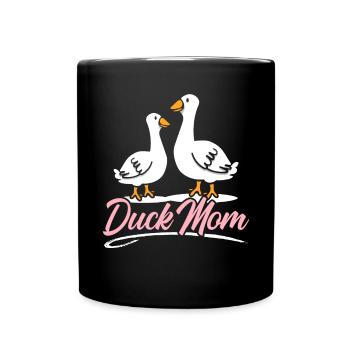 Canard Maman Canard Canard Duckaholic Fête des Mères - Mug uni - noir - Devant