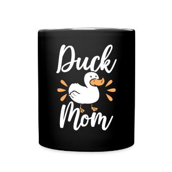 Canard Maman Canard Canard Duckaholic Fête des Mères - Mug uni - noir - Devant