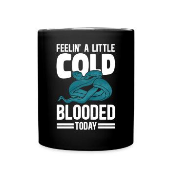 Serpent Serpent Pun Feelin' Un peu - Mug uni - noir - Devant