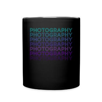 Photographie Photographe Appareil Photo Rétro - Mug uni - noir - Devant