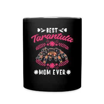 Meilleure maman tarentule de tous les temps Tarantel Mama - Mug uni - noir - Devant