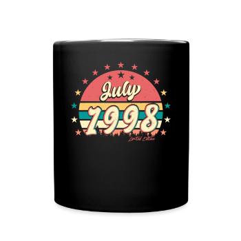 Tous les originaux 1998 en juillet - Mug uni - noir - Devant