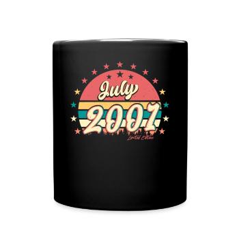 Meilleure année de vie Juillet 2001 - Mug uni - noir - Devant