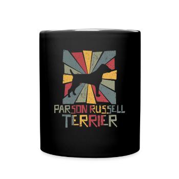 Parson Russell terrier - Full Colour Mug - black - Front
