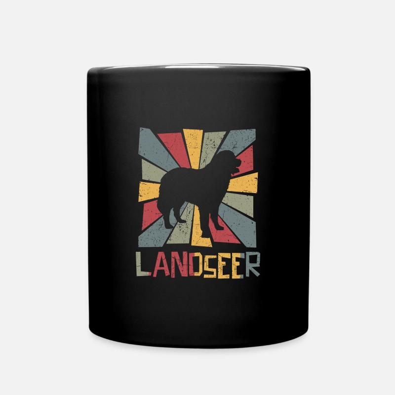 Landseer Vintage - Mug uni - noir