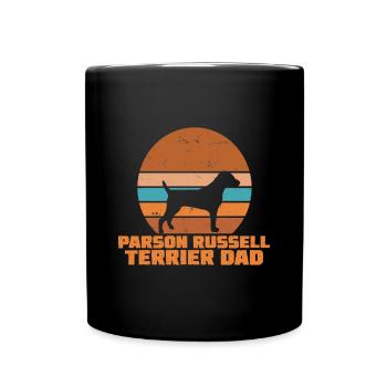 Parson Russell terrier Dad - Full Colour Mug - black - Front