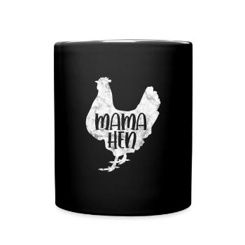 Chicken - Full Colour Mug - black - Front