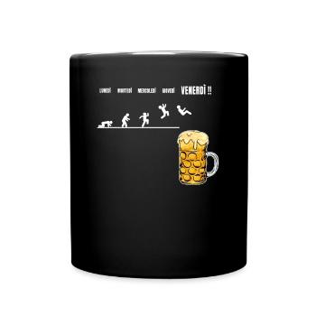 Dictons de bière drôles pour les buveurs de bière Amateurs de bière F - Mug uni - noir - Devant