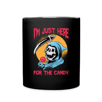 Halloween design for the Halloween party - Full Colour Mug - black - Front