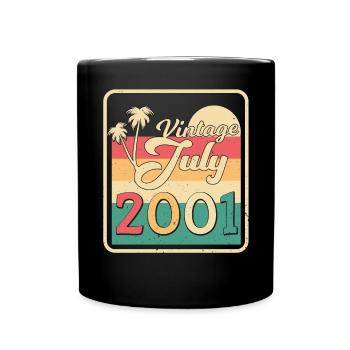 Légendaire juillet 2001 - Mug uni - noir - Devant
