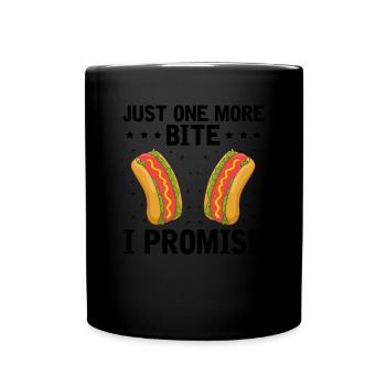 Hot Dog Love Hot Dog Saucisse Cadeau Ketchup - Mug uni - noir - Devant