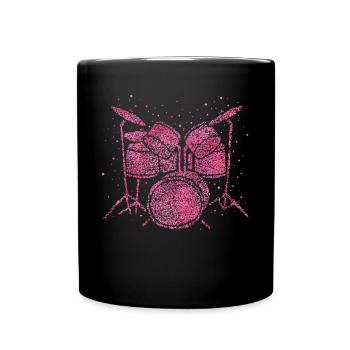 Batterie Batteur Batterie - Mug uni - noir - Devant