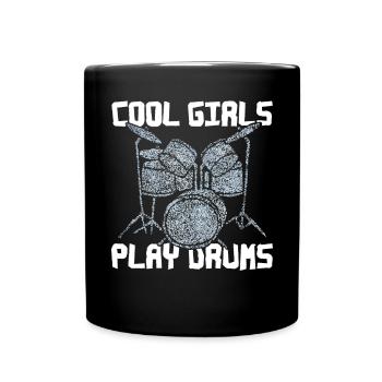 Batterie Batteur Batteur - Mug uni - noir - Devant