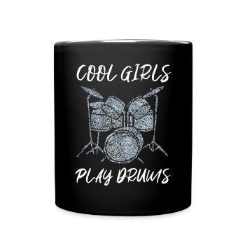 Batteur Batteur Batteur - Mug uni - noir - Devant