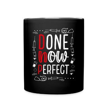 DNP Appreciation DNP Doctor DNP Nurse Graduate - Full Colour Mug - black - Front