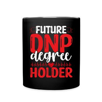 Futur titulaire du diplôme DNP DNP Appreciation Nurse - Mug uni - noir - Devant