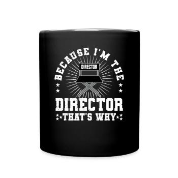 Director Filmmaker Feature Film Film - Full Colour Mug - black - Front