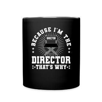 Director Filmmaker Feature Film Film - Full Colour Mug - black - Front