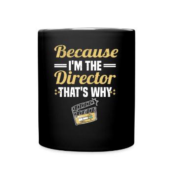 Director Filmmaker Feature Film Film - Full Colour Mug - black - Front