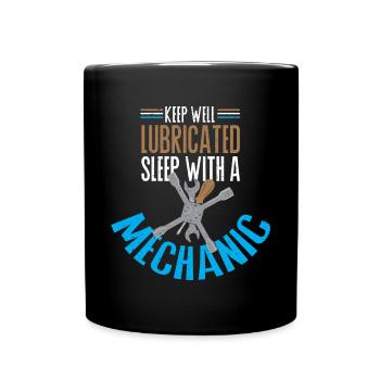 Profession de mécanicien Mécanicien automobile Voiture Drôle de dicton - Mug uni - noir - Devant